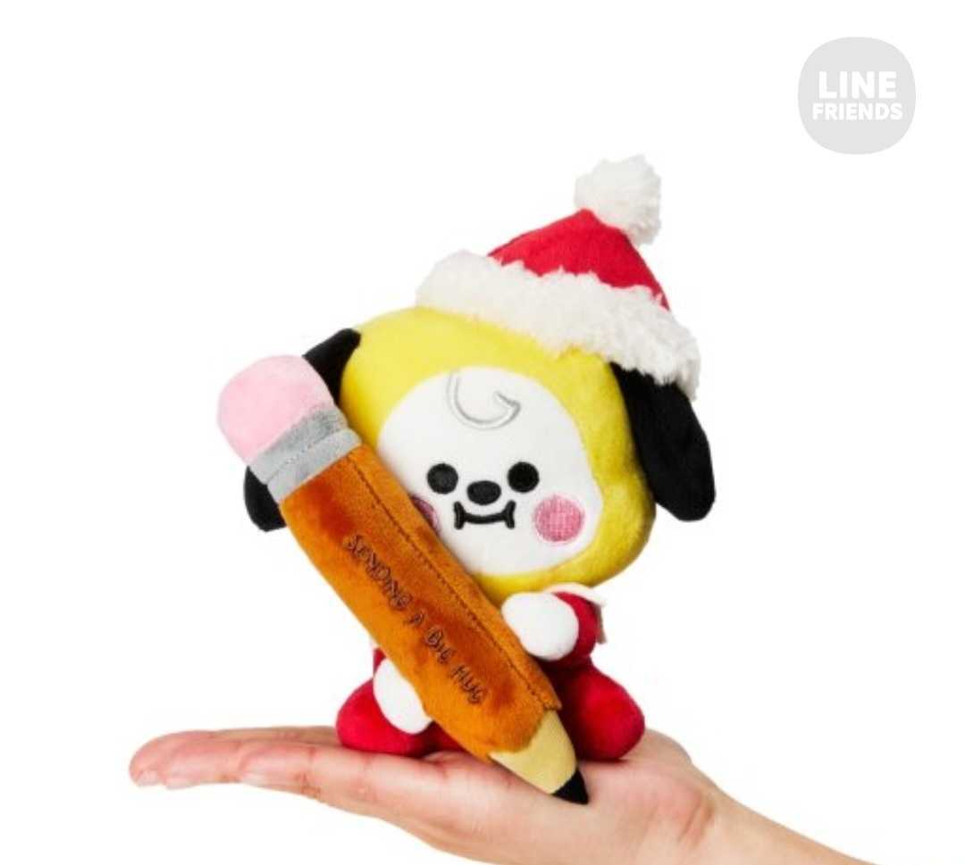 BTS 防弾少年団 BT21公式グッズ LINEフレンズ ベビー ホリデーミニぬいぐるみ CHIMMY ジミン パクジミン JIMIN _画像2