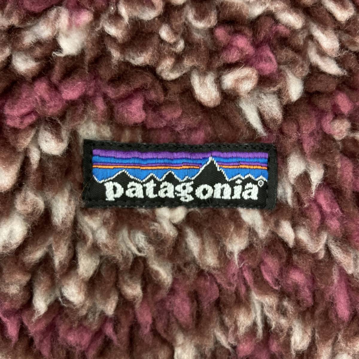 patagonia レトロX フリース カーディガン 総柄 ボア パーカー レディース XSサイズ 23065 パタゴニア ジャケット ブルゾン 2120229_画像4