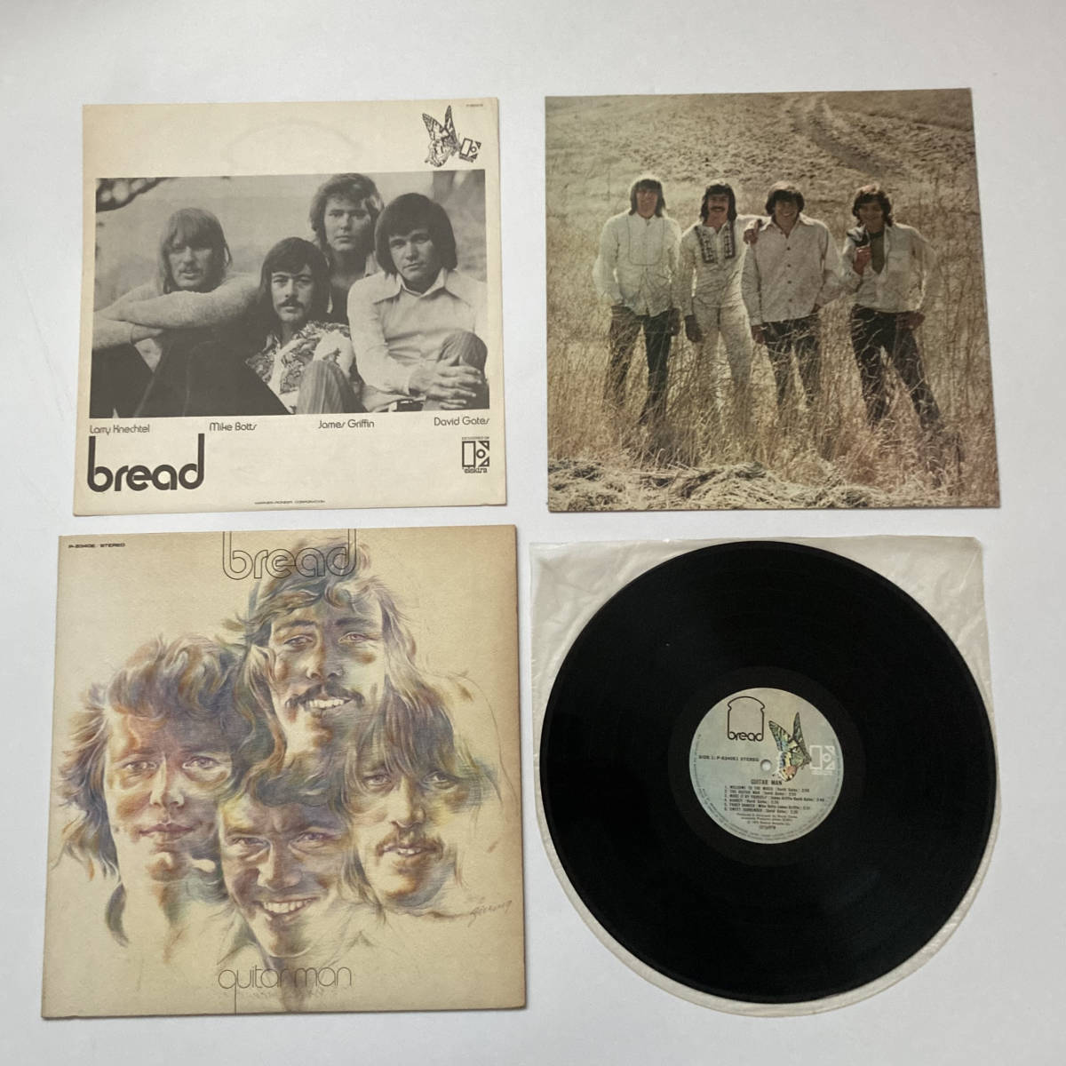 LPレコード【 Bread*ブレッド「 Guitar Man」［Wounded Bird］】David Gates/The Grass Roots/Vanity Fare/The Cuff Links/The Association_画像7