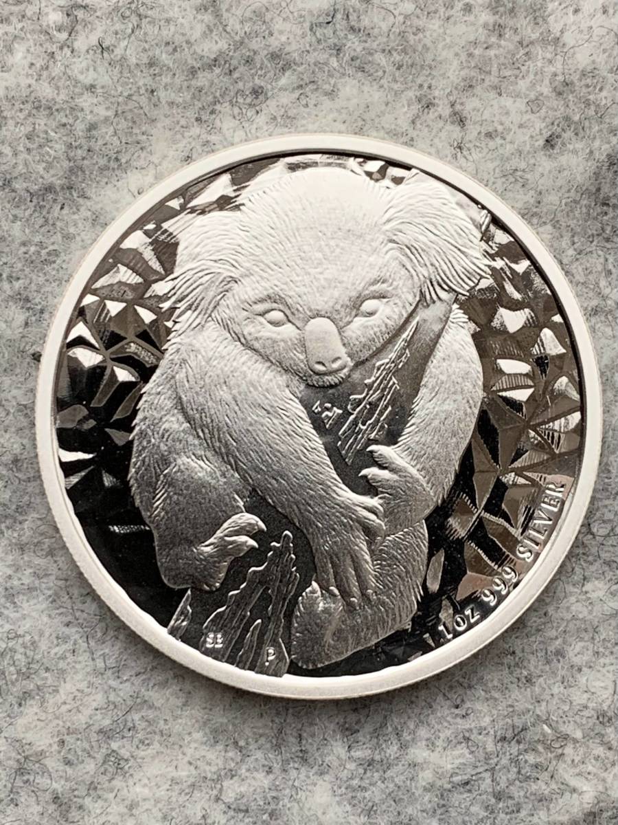オーストラリア コアラ銀貨 2007年 1ドル（1オンス/プルーフ）銀貨の画像1