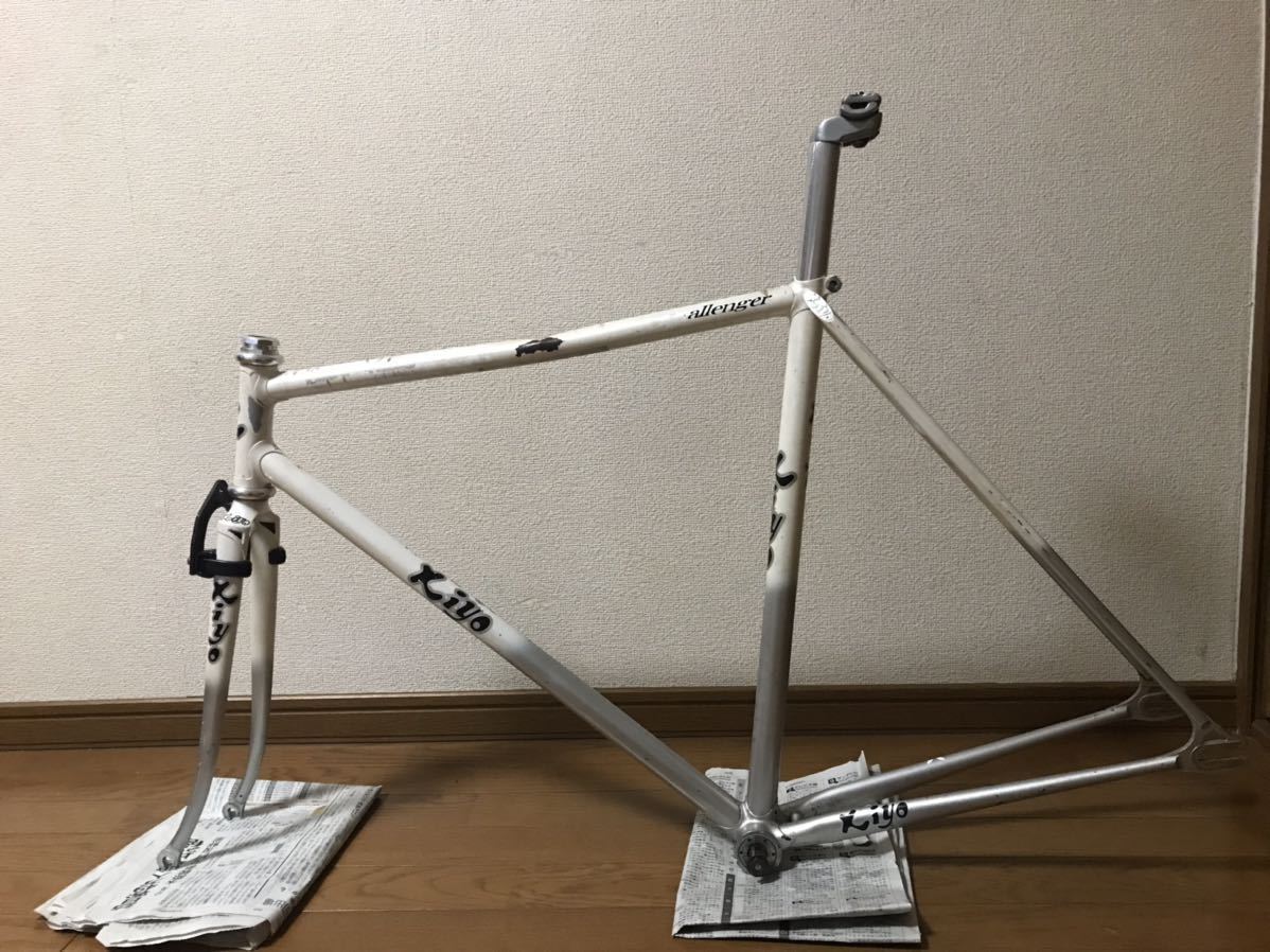 rebel様専用」Kiyo Miyazawa NJS 競輪ピストフレーム中古品 【国内即
