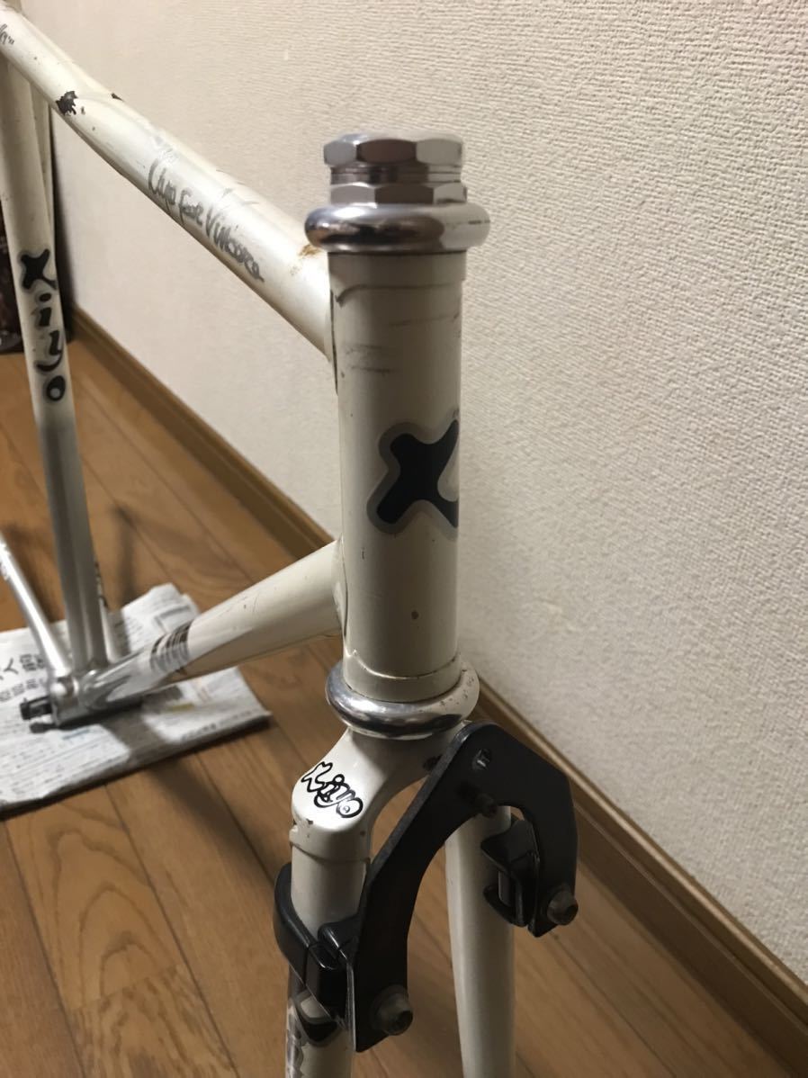 新品即日出荷 美品 競輪NJSピスト フレーム Kiyoミヤザワ スポーツ