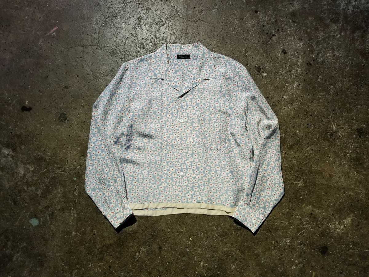 COMME des GARCONS HOMME PLUS 94ss フラワープリント シルクオープン