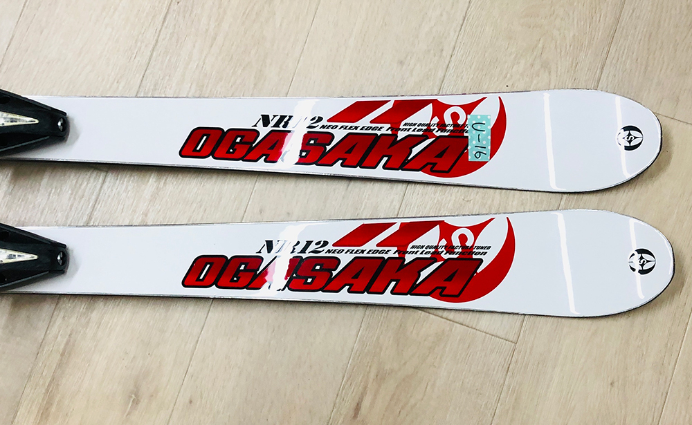 板 OGASAKA オガサカ スキー板 + ビンディングセット 150cm デモ 基礎 