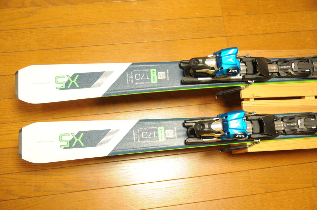スキー板 アトミック スキー ATOMIC SKI X5 170cm X12 ビンディングセット 調整無料 平日のみお急ぎ発送OKの画像5