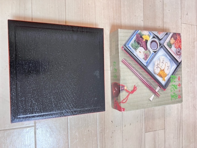 松花堂弁当ケース 5人分セット 中古品 の画像2