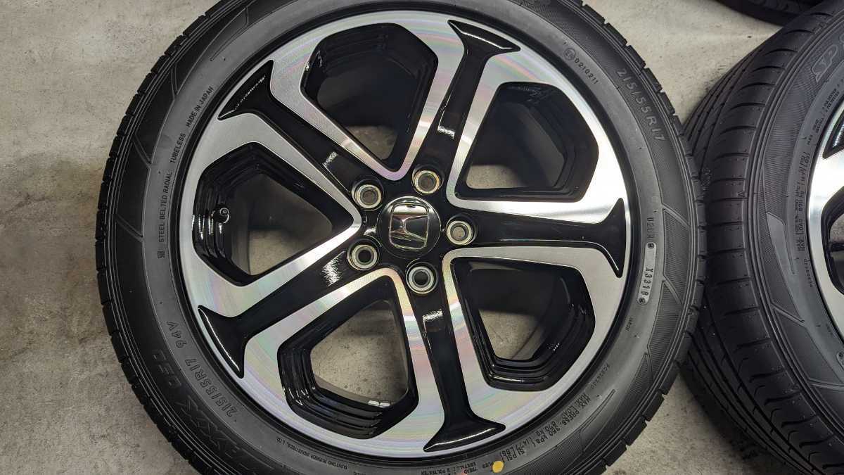 2セット以上購入で、おまけ1本 ホンダ ヴェゼル RU3 純正ホイール