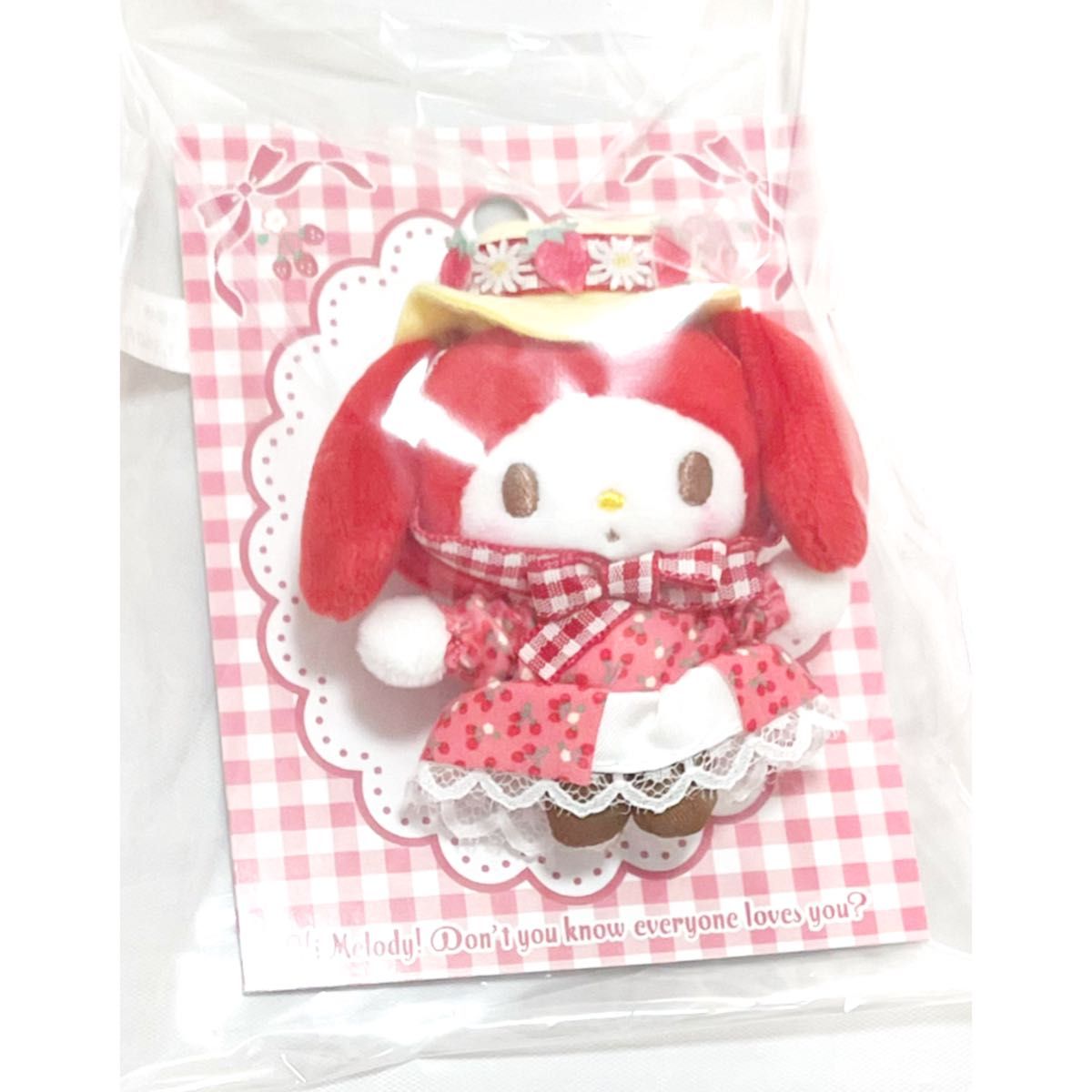 定番のお歳暮 サンリオ♡マイメロディ アカメロ マスコットブローチ