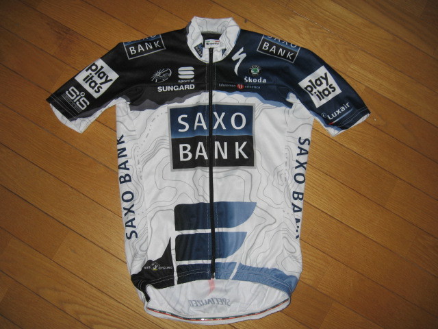 サクソバンク（SAXOBANK）☆2010年モデル・上下セット☆サイズM☆中古_画像3