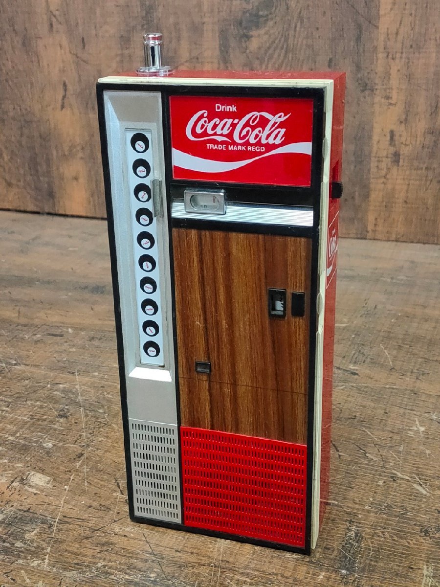 激レア 非売品コカコーラ自動販売機型ラジオ 動作品 - 通販