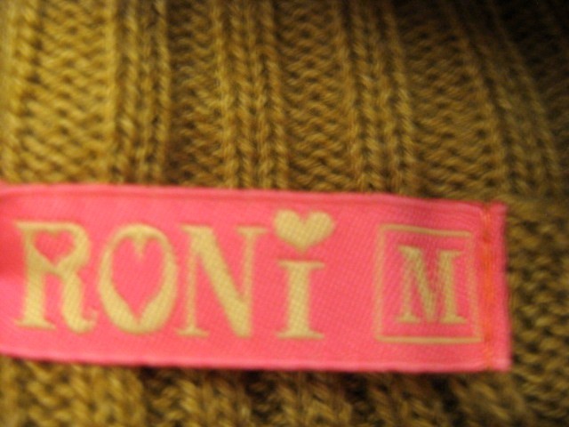 RONIronita-toru neck knitted beige M