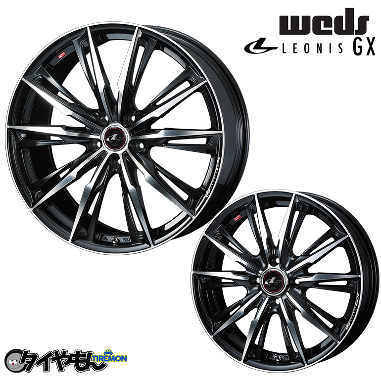 Yahoo!オークション - WEDS レオニス GX 18インチ 5H114.3 8J...