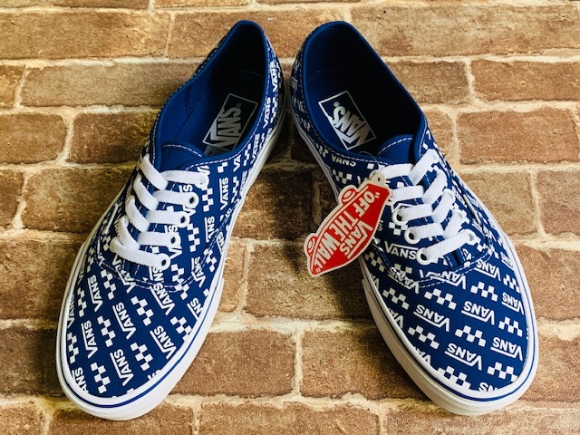 ★26cm/新品！バンズ.USA企画.オーセンティック.VANS.総柄.スニーカー.箱付き.アメカジサーフロックバイカー.f&e.西海岸ビンテージスタイル_画像2