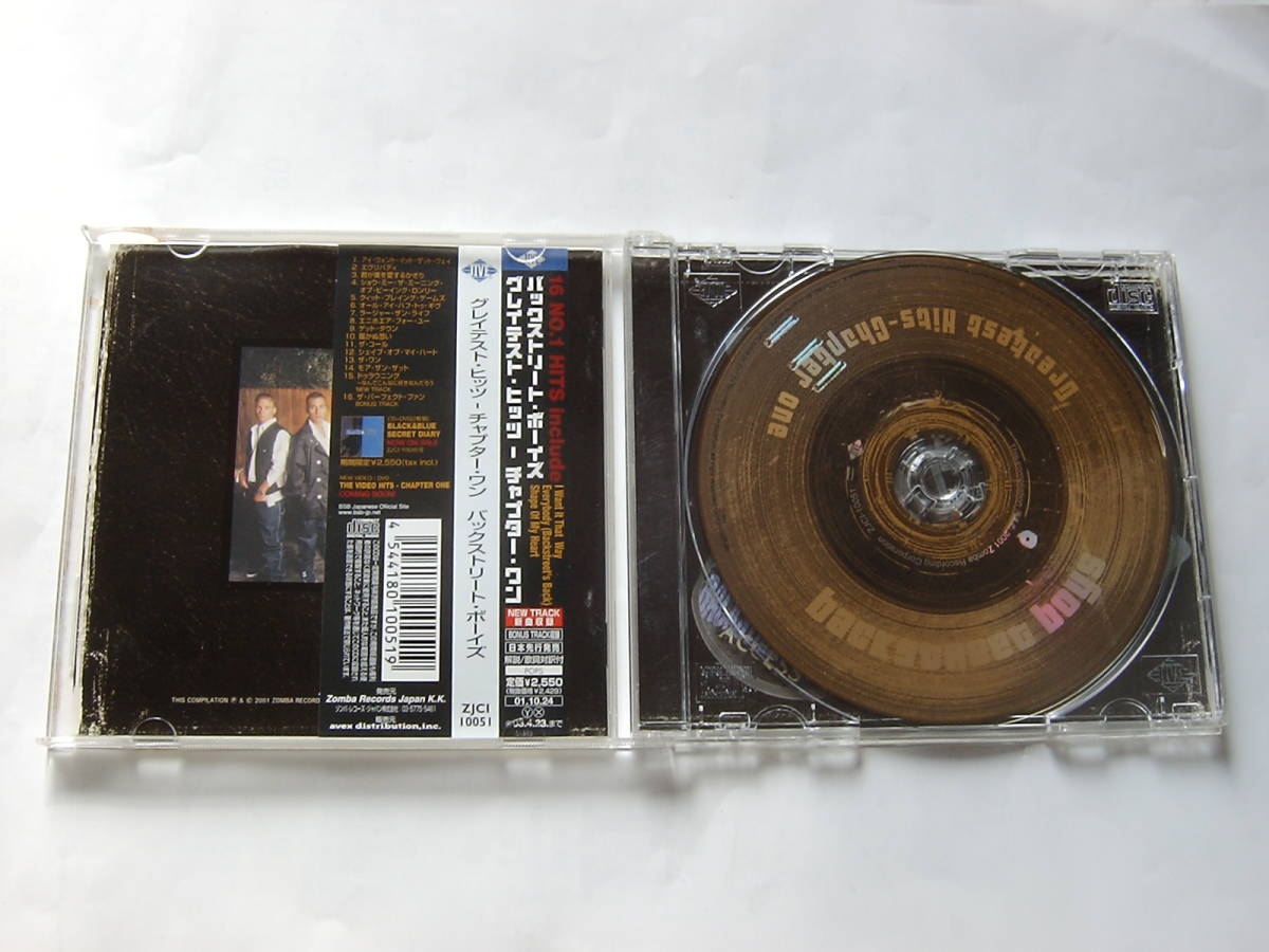 ! б/у CD задний Street boys BACKSTREET BOYS /Greatest Hits-Chapter One записано в Японии!