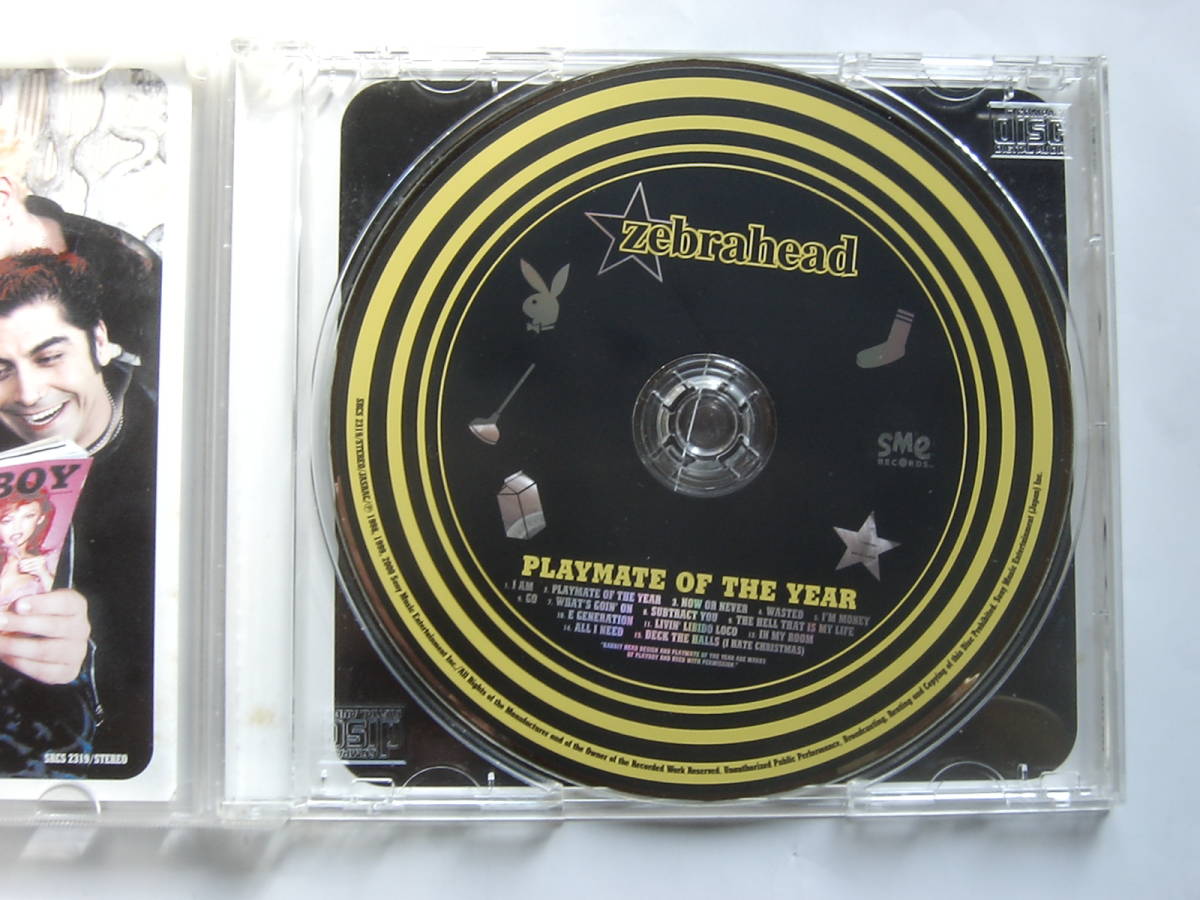 ♪　中古ＣＤ　ゼブラヘッド zebrahead 『PLAYMATE OF THE YEAR』　国内盤　♪_画像4