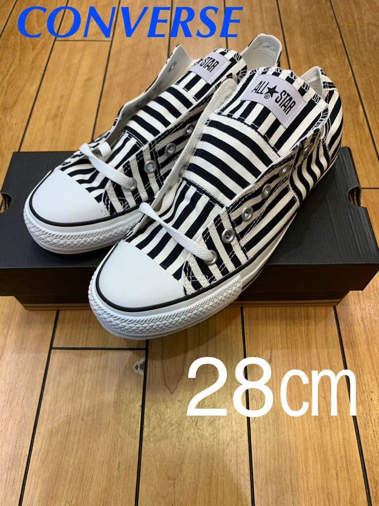 ☆新品☆CONVERSE ALLSTAR MXBORDER OX コンバース MX ボーダー　ロー　ホワイト　ブラック　メンズ　スニーカー