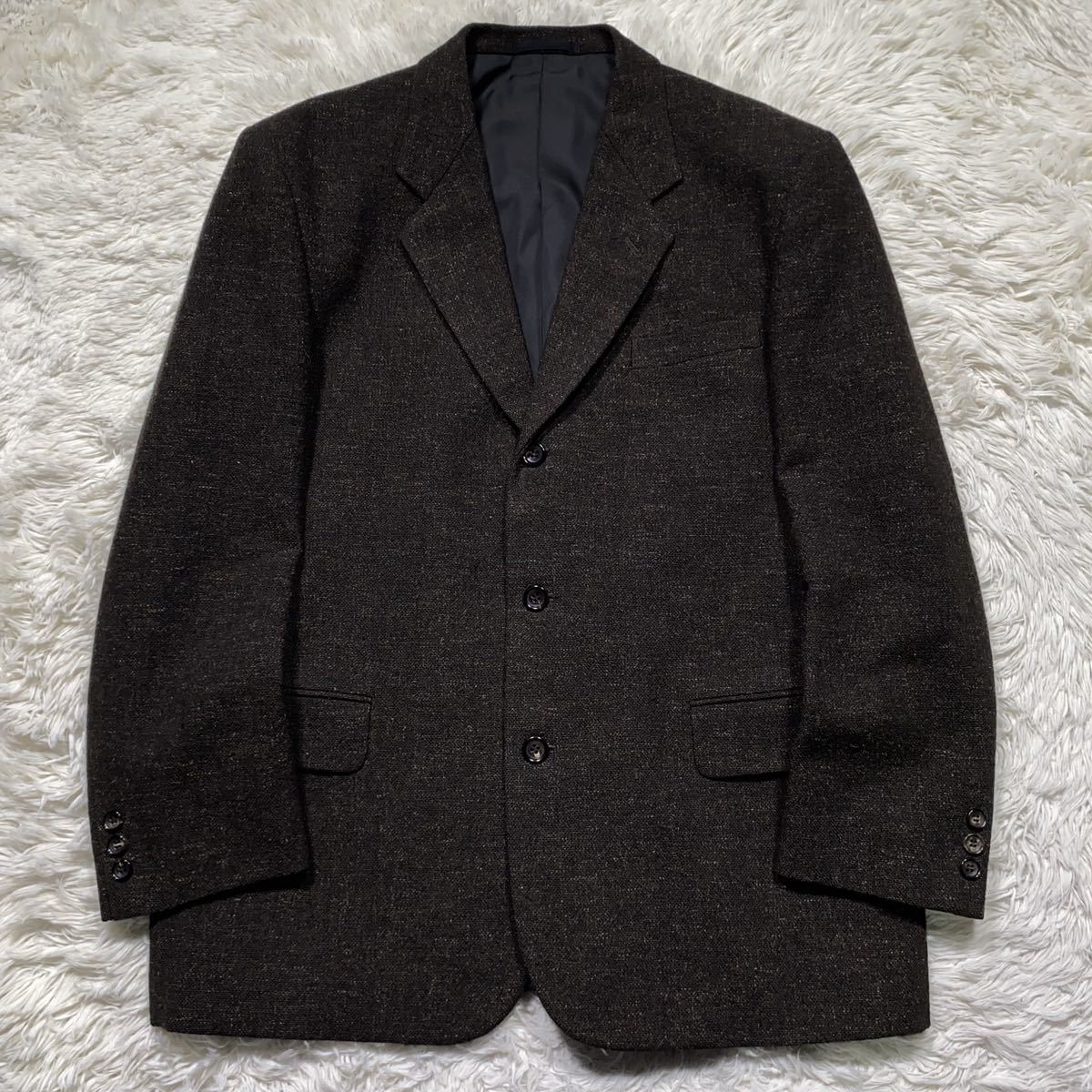 COMME des GARCON 90s田中オム 波ダーツウールセットアップ L-