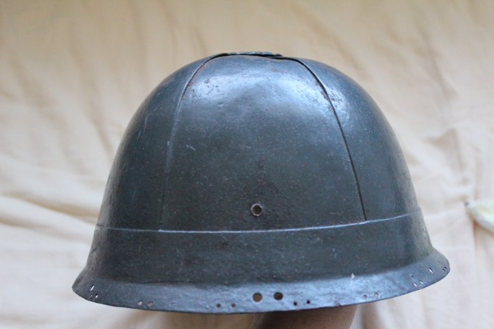 旧日本軍 鉄兜 鷲 オブジェ ブロンズ銅製 節句 戦中戦前 五芒星 骨董品