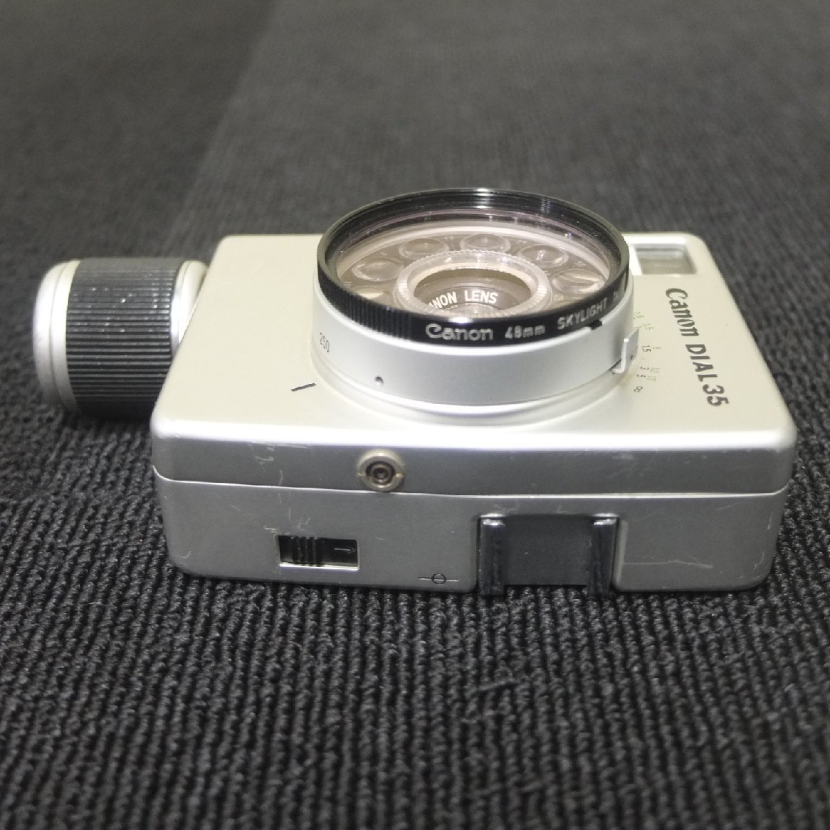 ジャンク Canon/キャノン DIAL35 カメラ SE 28mm 1:2.8の画像5