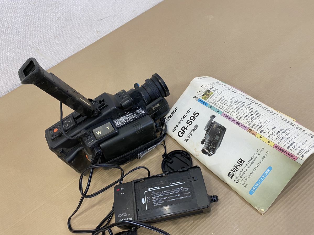 Victor ビクター ビデオムービー ビデオカメラ GR-S95 充電器 AA Victor ビクター ビデオムービー ビデオカメラ GR-S95 充電器 AA