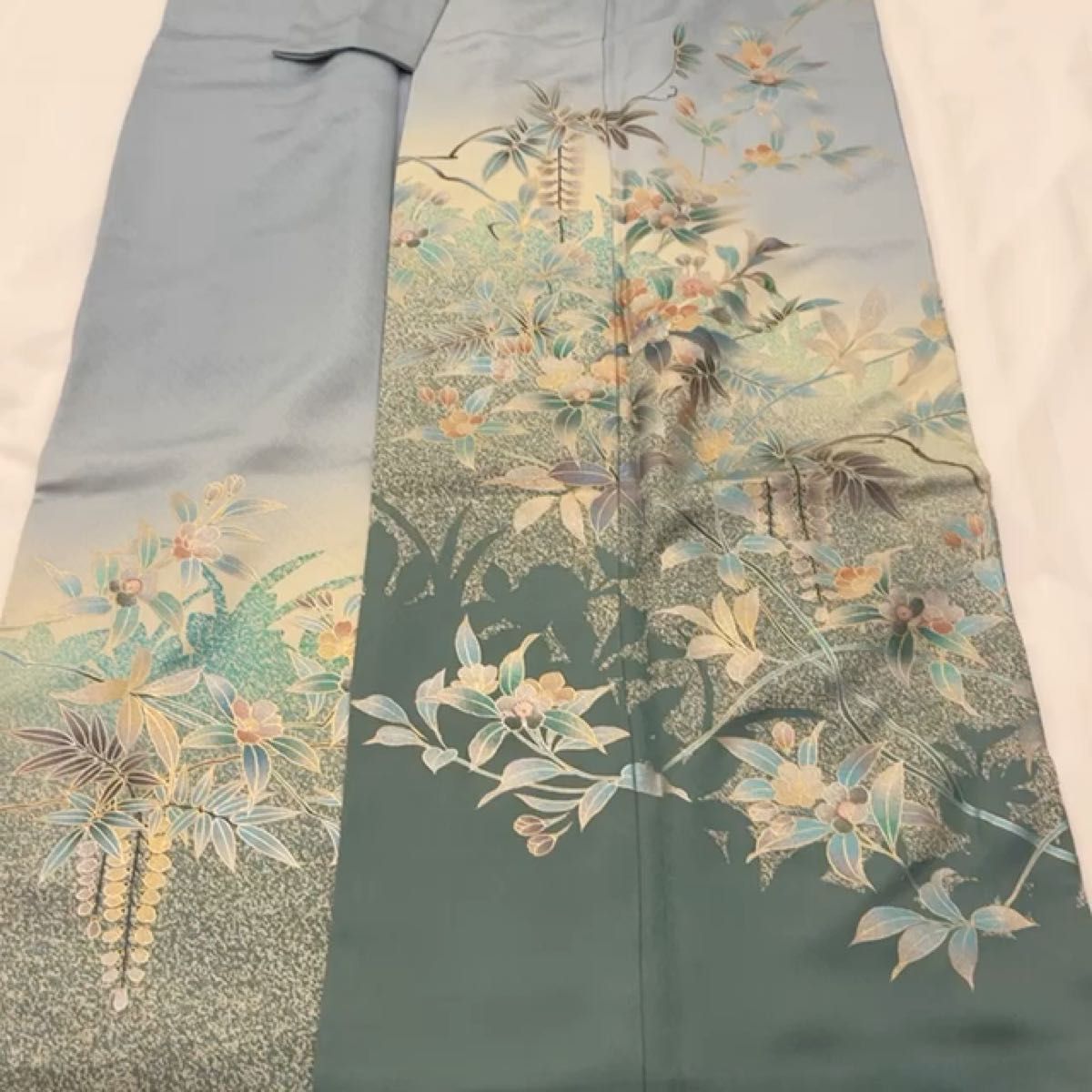 美品!作家物 落款あり 螺鈿加工訪問着