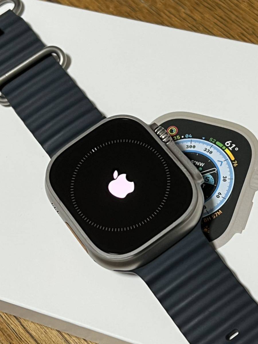 2022年のクリスマスの特別な衣装 アップルウォッチ オーシャンバンド