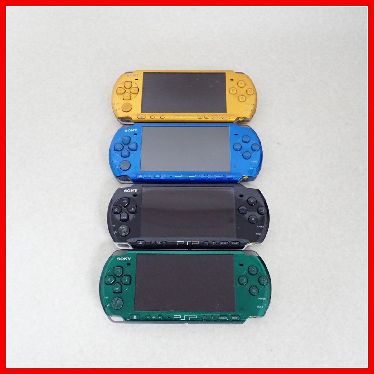 ヤフオク! - PSP プレイステーション・ポータブル 本体 まとめて4台