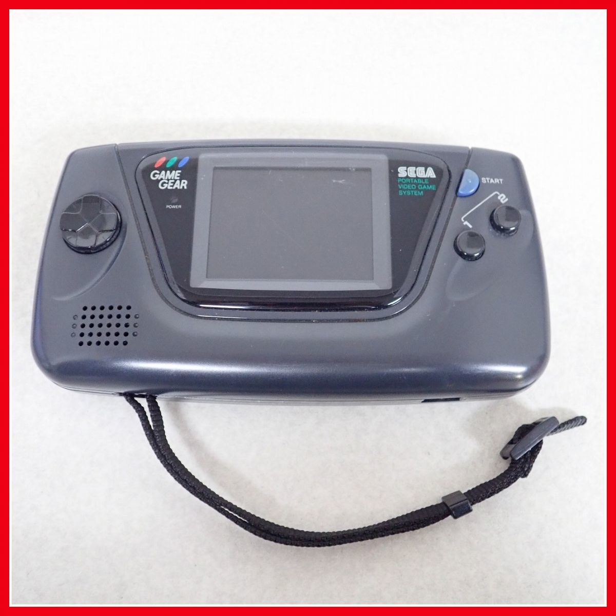 GG ゲームギア 本体 HGG-3210 ブラック + ビッグウィンドーII まとめてセット SEGA セガ 箱説付 ジャンク【10の画像2