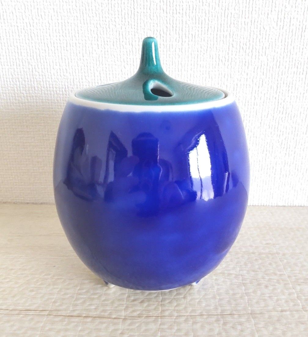 お値下げしました、九谷焼 花文香炉 朝倉勝正作 | noonanwaste.com