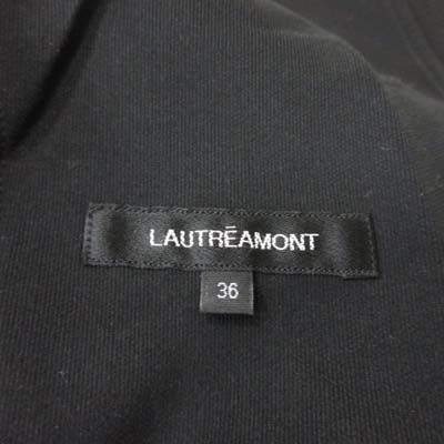 ロートレアモン LAUTREAMONT テーラードジャケット シングル 36 黒 ブラック /YI レディース_画像6