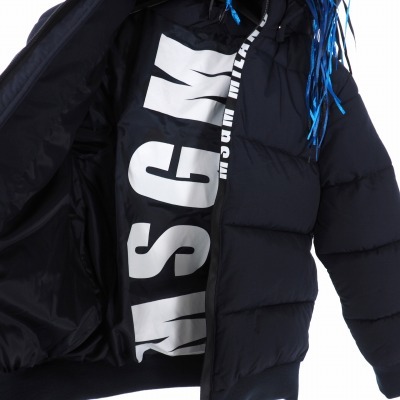 激安通販の 中綿 MSGM エムエスジーエム 未使用品 ブルゾン キッズ