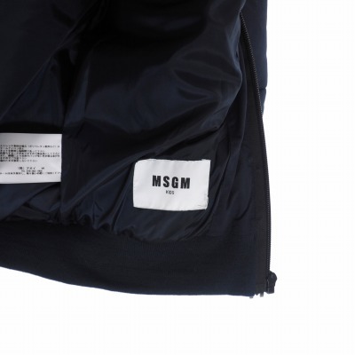 激安通販の 中綿 MSGM エムエスジーエム 未使用品 ブルゾン キッズ