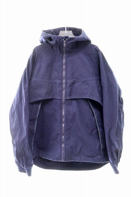 テンダーロイン TENDERLOIN T DUCK PARKA JKT 17AW ジップパーカー S／インディゴ【ブランド古着ベクトル】230107 メンズ