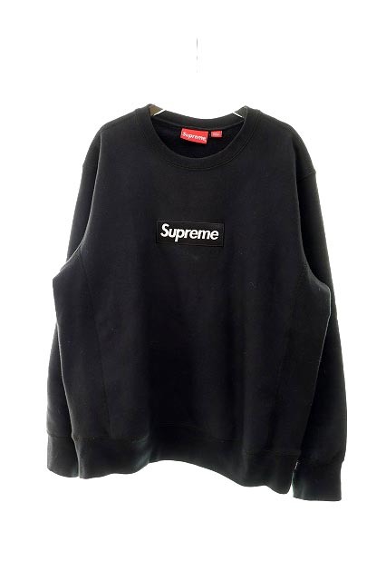 好評受付中 シュプリーム SUPREME 18AW ボックスロゴ クルーネック