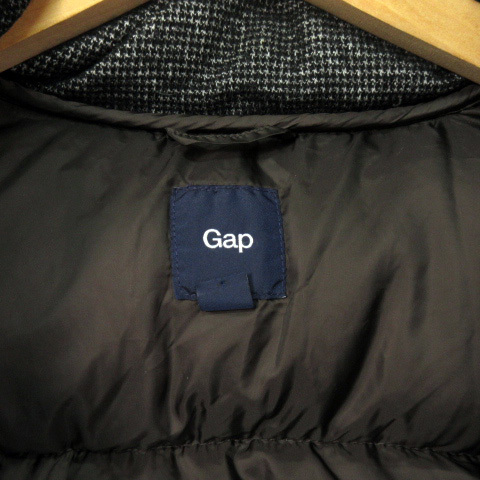  Gap GAP down vest wool S black black lady's 
