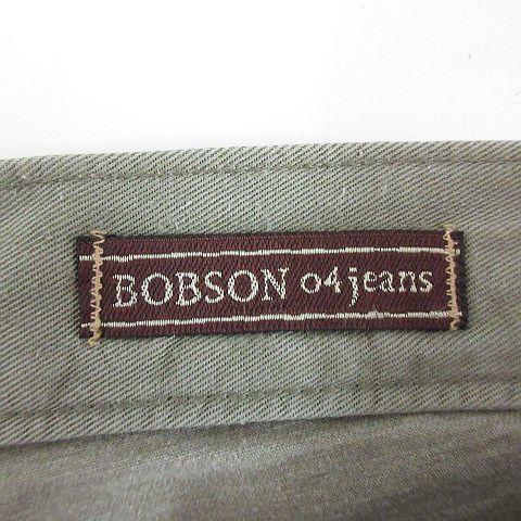 ボブソン BOBSON 04 JEANS パンツ ジーンズ ボトムス ストレート 70 カーキ ※EKM メンズ_画像4