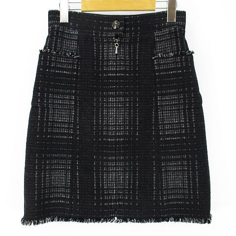 シャネル CHANEL P41814V30475 M7916 フロントファスナー ウール