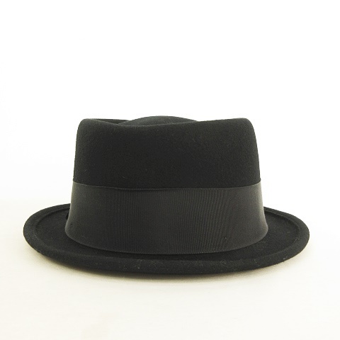 カンゴール KANGOL K0212SM Pork Pie Trilby トリルビー ポークパイハット ショートブリムハット 帽子 ロゴ刺繍 L USA製 大きいサイズ_画像4