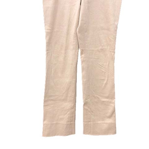  Michel Klein MICHEL KLEIN slacks pants flair long stretch 40 light beige /CT #MO lady's 