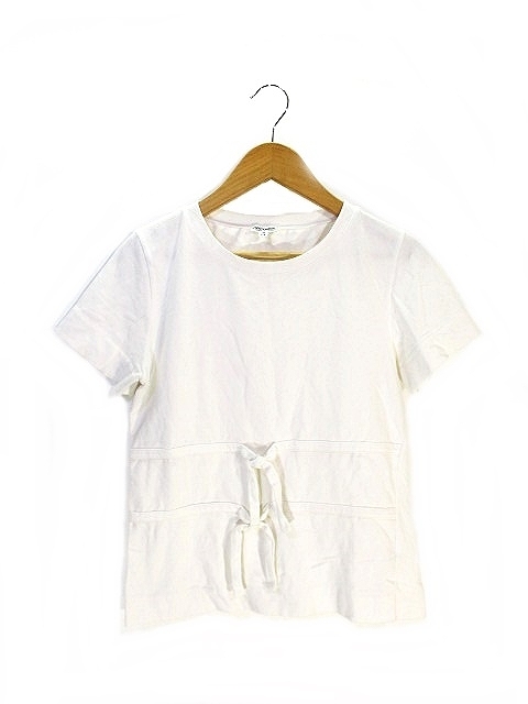 シモネッタ simonetta Tシャツ カットソー 半袖 リボン ホワイト 白 size 170/16 レディース_画像1