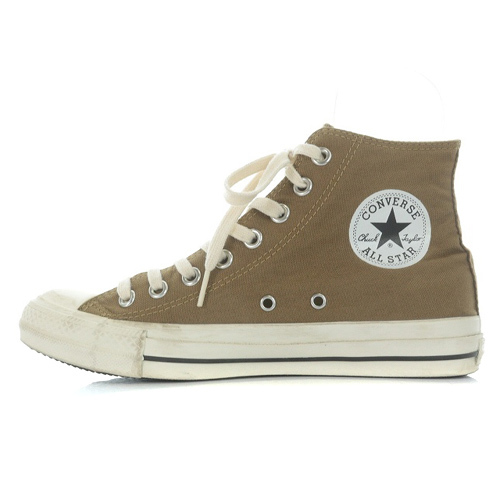 コンバース CONVERSE チャックテイラー MHL ALL STAR 100 ハイカット スニーカー キャンバス 1CL215 25cm 茶色 ブラウン 1CL215 /SR13 レデ_画像1