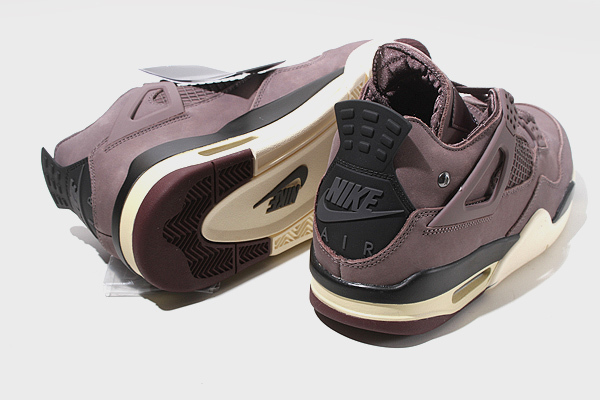 27cm 未使用品 A Ma Maniere × NIKE ア・マ・マニエール ナイキ AIR JORDAN 4 RETRO SP 'Violet Ore' エアジョーダン4 US9 DV6773-220/●_画像3