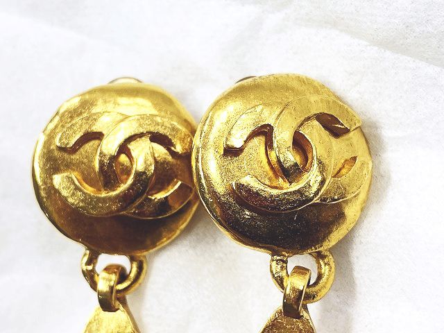美品 シャネル CHANEL 97P VINTAGE ヴィンテージ オールド ココマーク