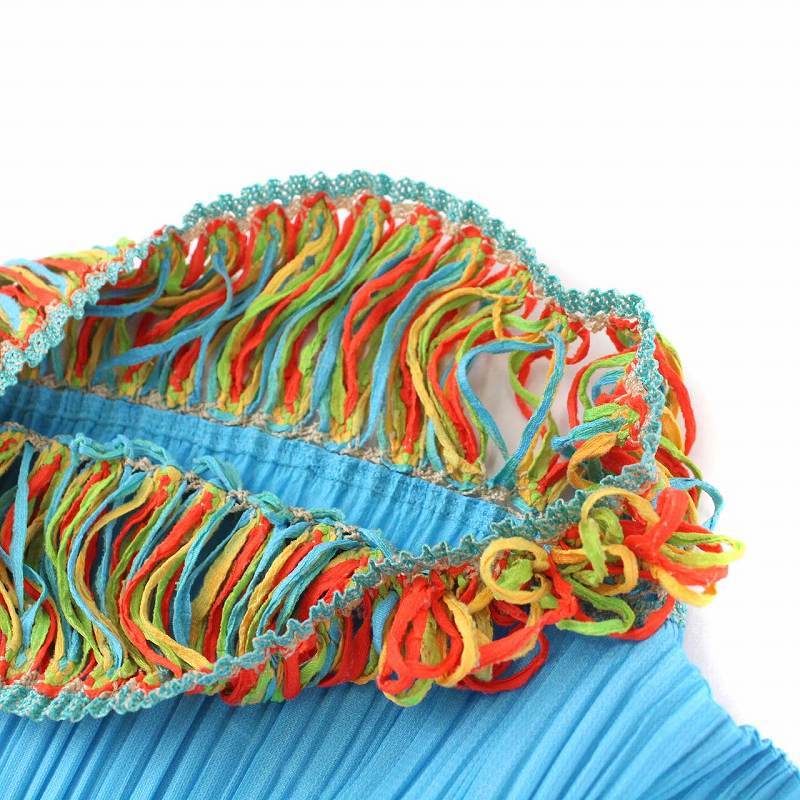 プリーツプリーズ PLEATS PLEASE イッセイミヤケ ノースリーブロング