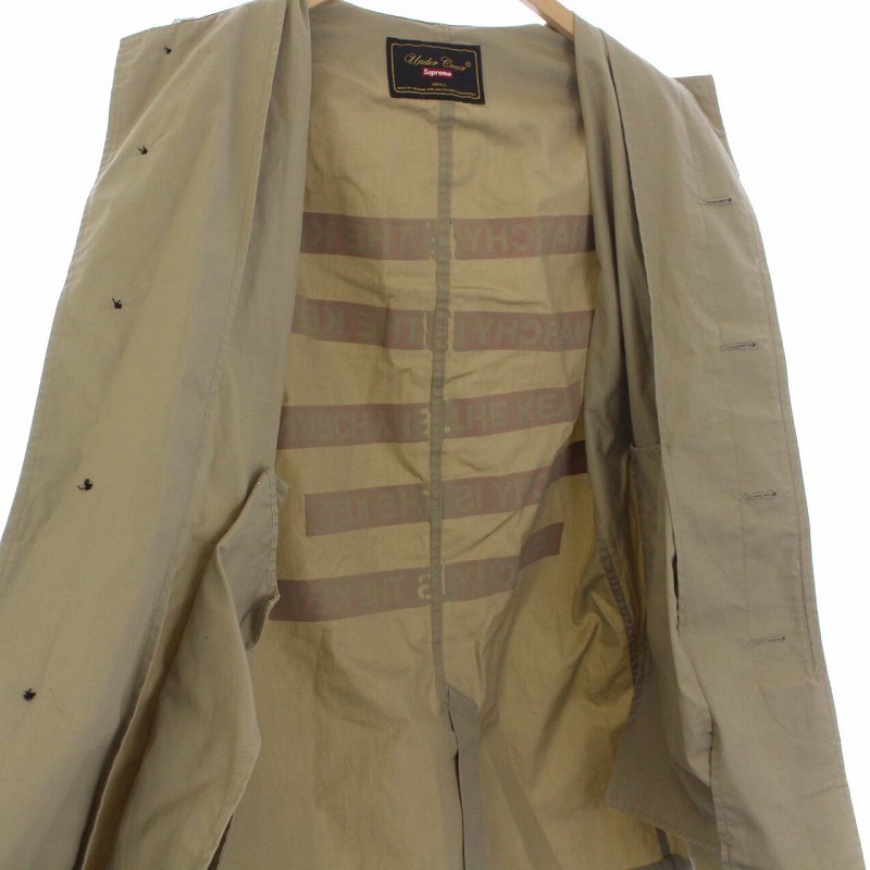 シュプリーム SUPREME UNDER COVER 15SS ANARCHY IS THE KEY COAT