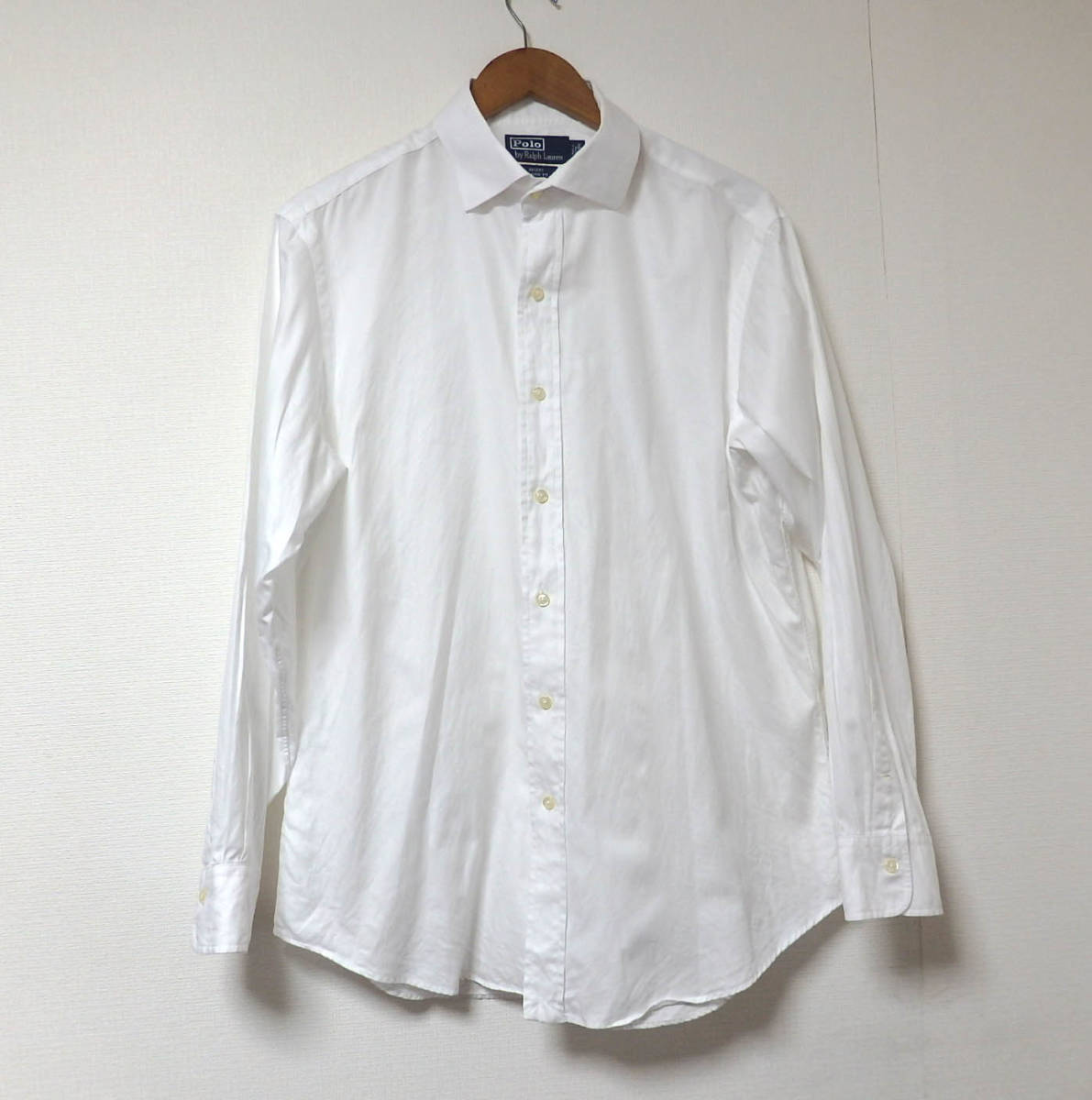 ラルフローレン長袖シャツ/ドレスシャツ ワイシャツ インパクト２１ 白 