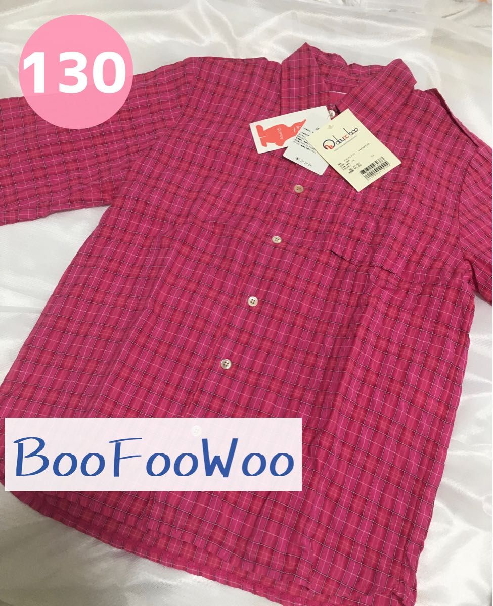 BooFooWoo/ブーフーウー クインシー チェックシャツ size130