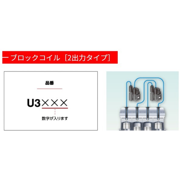 NGK イグニッションコイル スズキ エブリイ DA62V, DA62W 33400-85K10 1本 U5157 送料無料_画像4