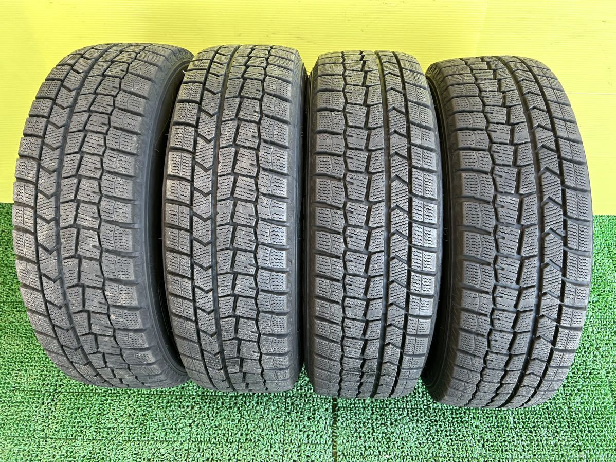 175/65R15 2020年スダットレス DUNLOP WINTER MAXX４本セット　トヨタ アクア NHP10 刻印WM 4穴 PCD100 15X5.5J ET+39 ハブ54mm_画像3