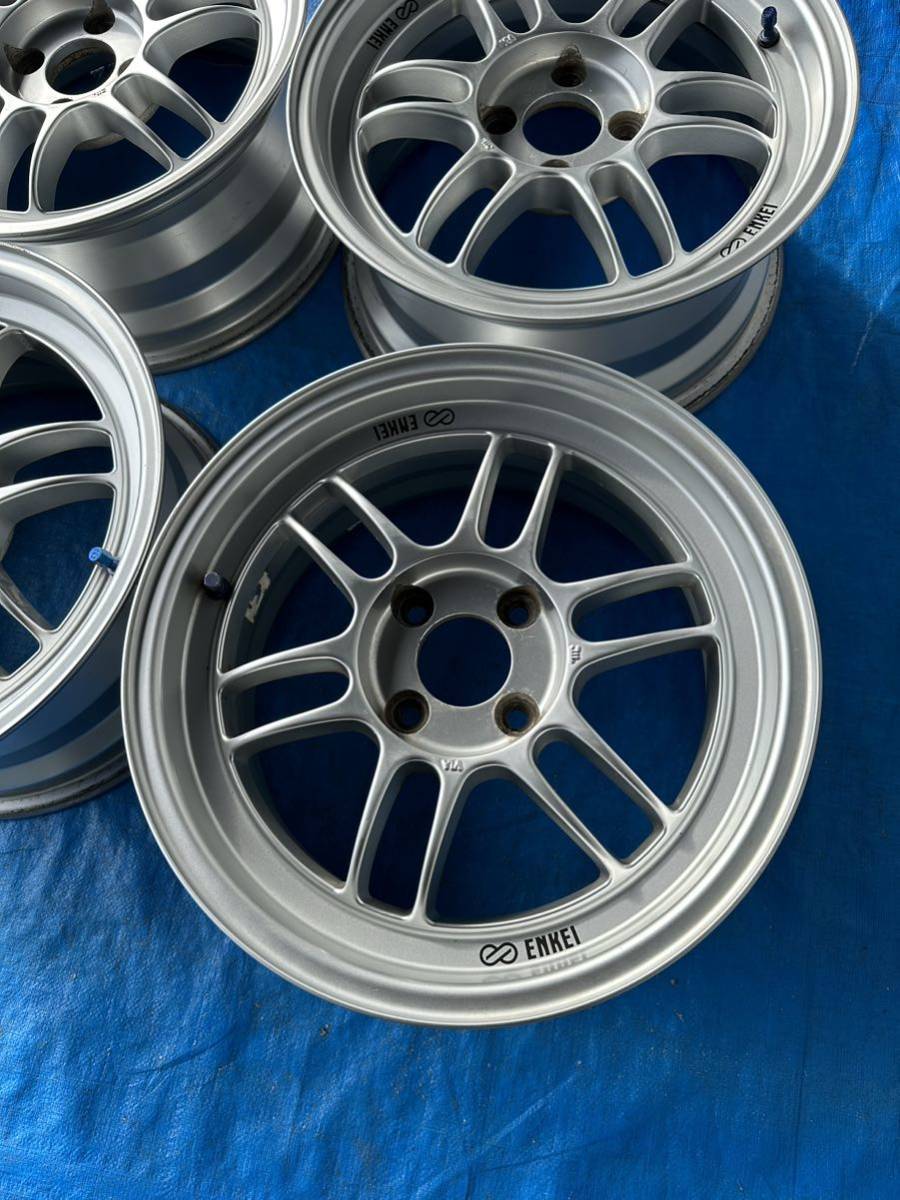 エンケイ ホイール レーシング RPF1 15インチ7J 4穴 100 オフセット+35